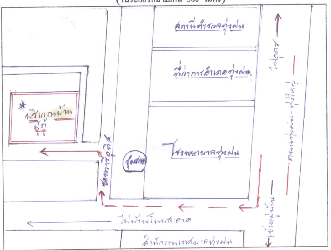 บ้านเดี่ยว อุดรธานี ทุ่งฝน ทุ่งฝน 1780400