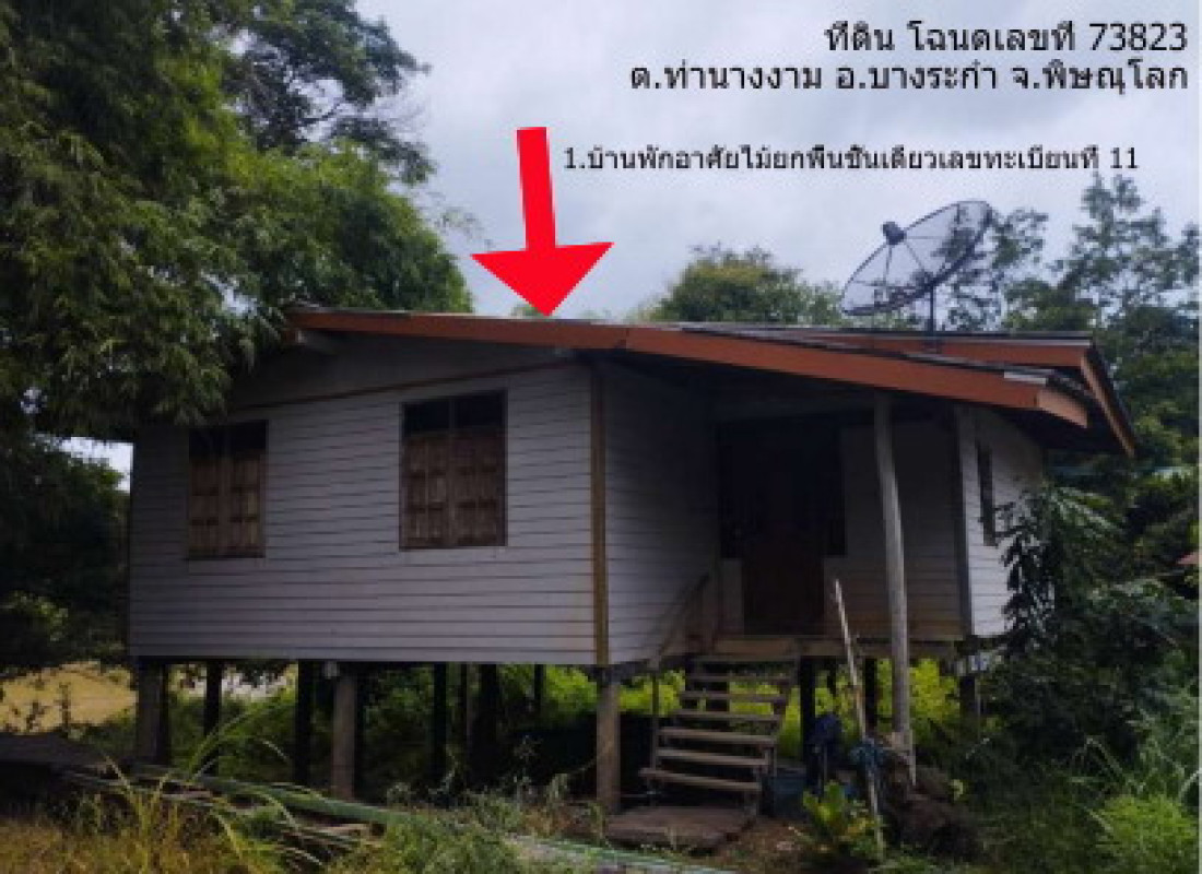 บ้านเดี่ยว พิษณุโลก บางระกำ ท่านางงาม 445622