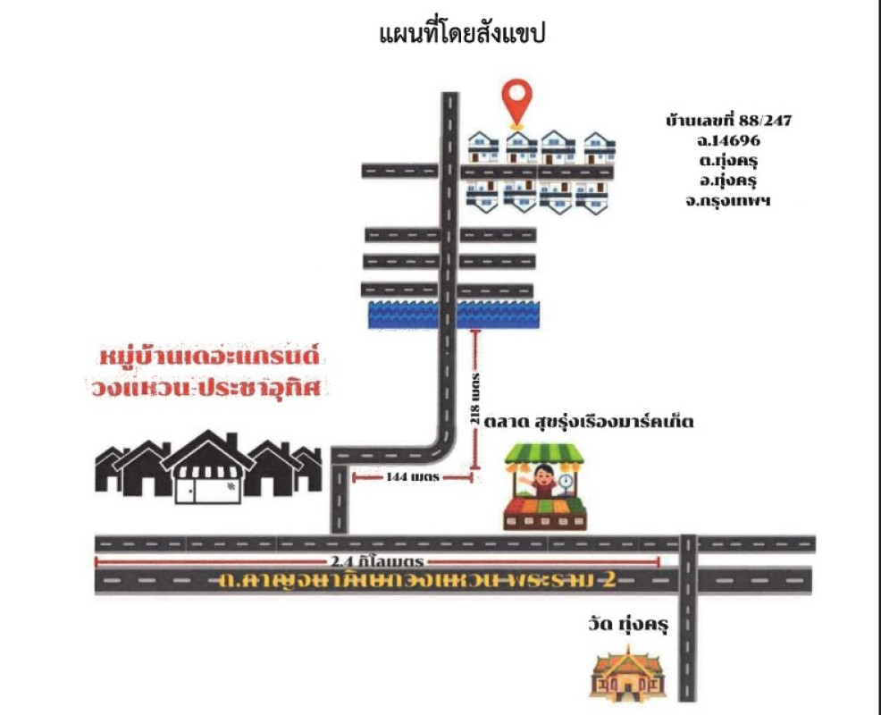 บ้านเดี่ยว กรุงเทพมหานคร ทุ่งครุ ทุ่งครุ 6468391