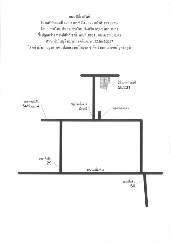 ทาวน์เฮ้าส์ กรุงเทพมหานคร สายไหม สายไหม 961450