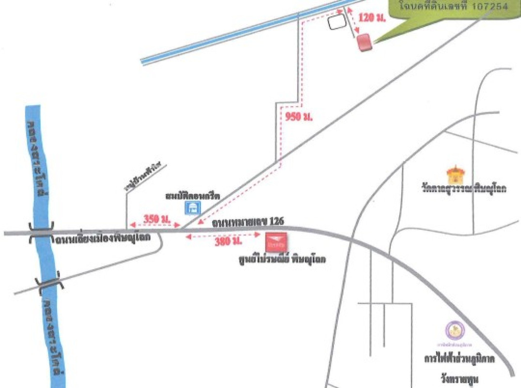 Single house Phitsanulok Mueang Phitsanulok Don Thong 526975