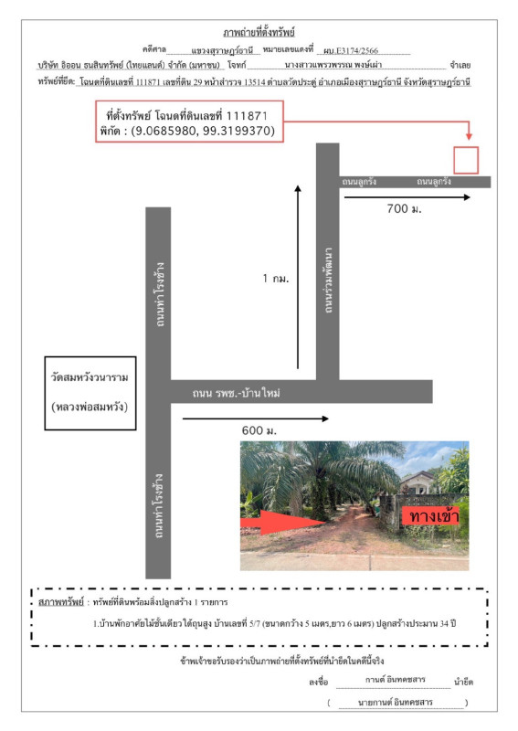 บ้านเดี่ยว สุราษฎร์ธานี เมืองสุราษฎร์ธานี วัดประดู่ 281000