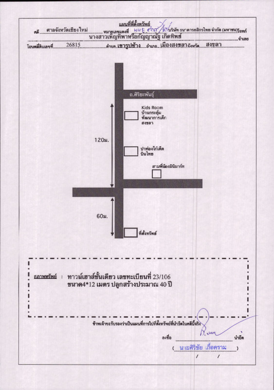 Townhouse Songkhla Mueang Songkhla Khao Rupchang 1147200
