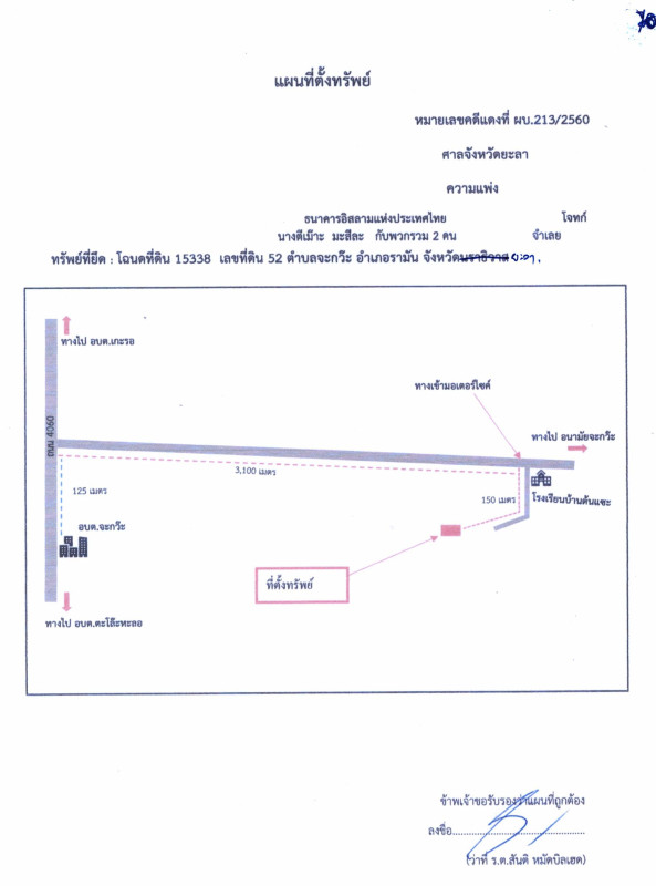 Single house Yala Raman Cha Kwua 214250