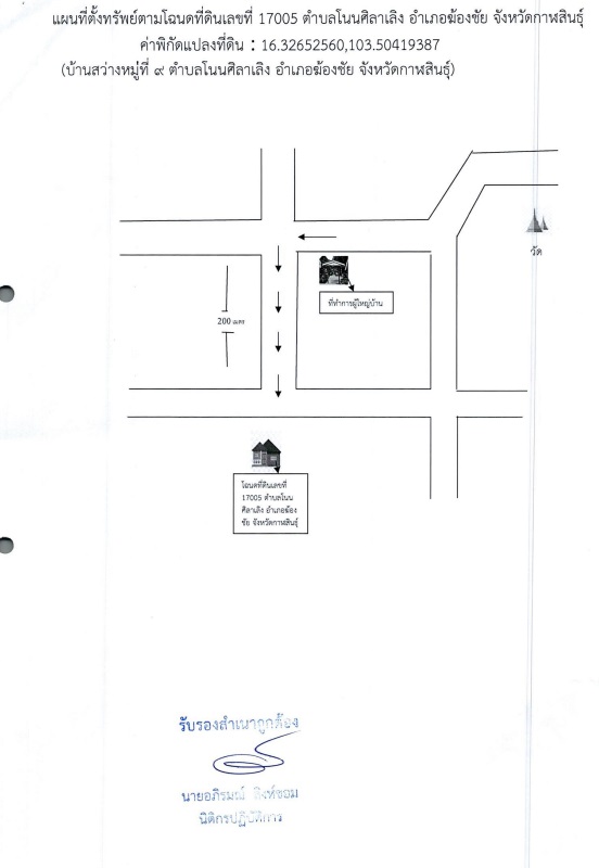 ทาวน์เฮ้าส์ กาฬสินธุ์ ฆ้องชัย โนนศิลาเลิง 614800