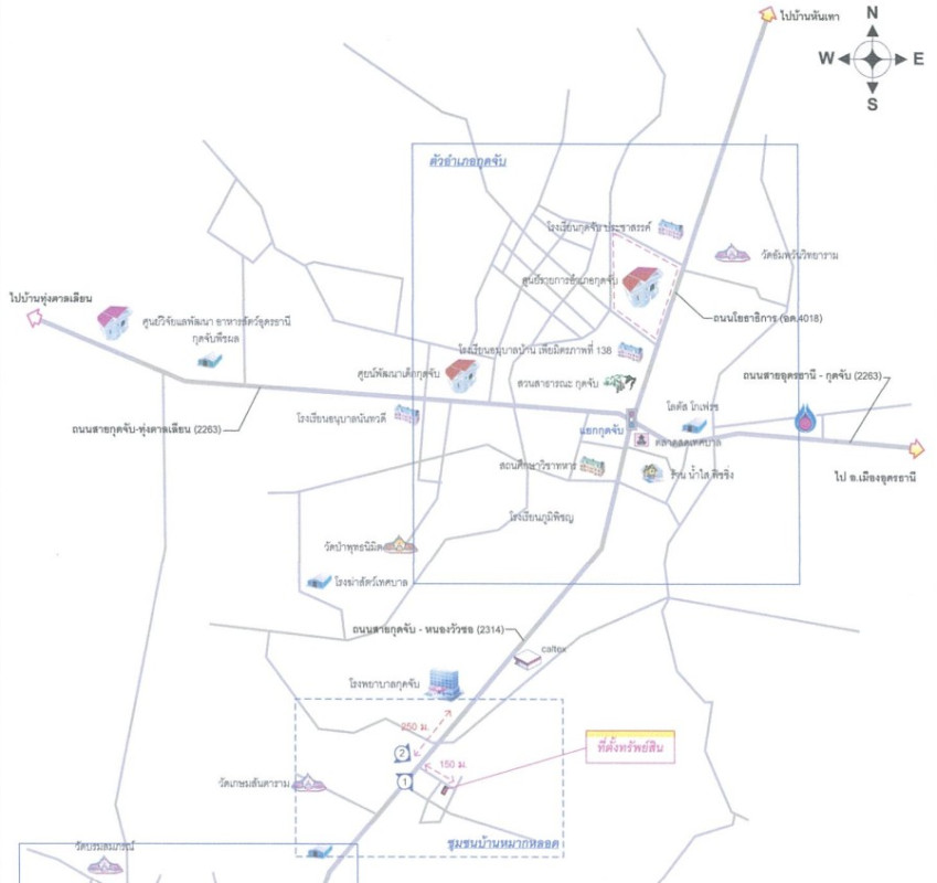 บ้านเดี่ยว อุดรธานี กุดจับ เมืองเพีย 950755