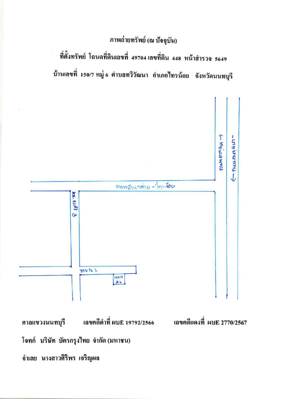 ทาวน์เฮ้าส์ นนทบุรี ไทรน้อย ทวีวัฒนา 2837360