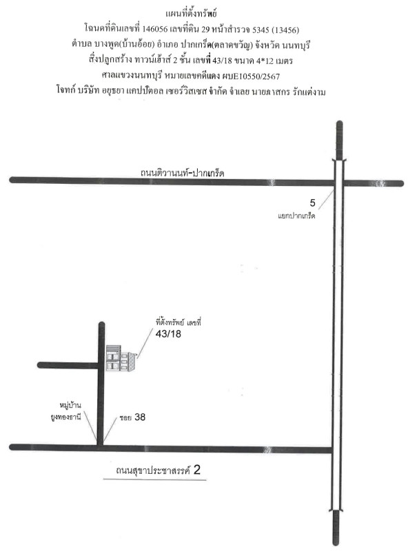 ทาวน์เฮ้าส์ นนทบุรี ปากเกร็ด บางพูด 1196400