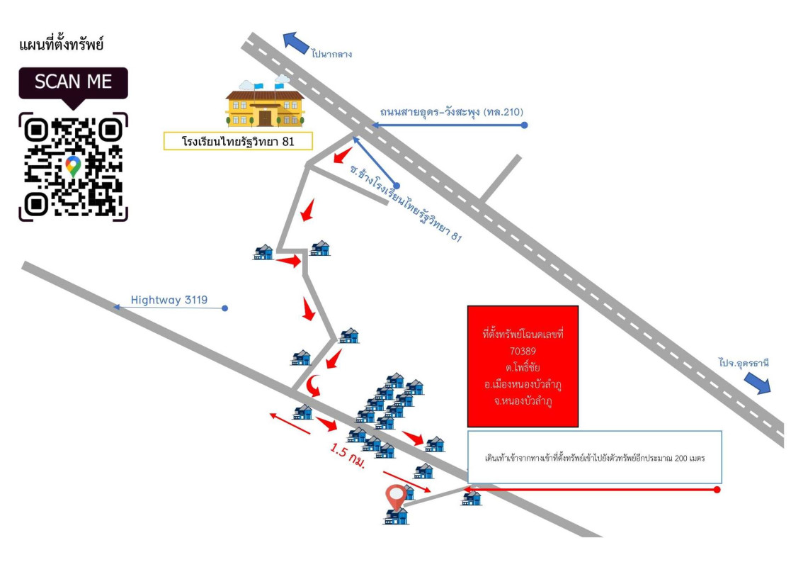 บ้านเดี่ยว หนองบัวลำภู เมืองหนองบัวลำภู โพธิ์ชัย 1496016