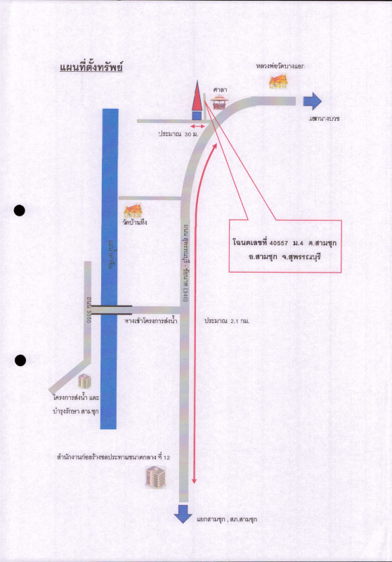 บ้านเดี่ยว สุพรรณบุรี สามชุก สามชุก 1006967