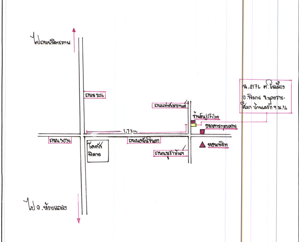 ทาวน์เฮ้าส์ นครราชสีมา พิมาย ในเมือง 1558280