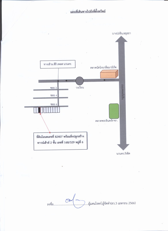ทาวน์เฮ้าส์ พระนครศรีอยุธยา บางปะอิน เชียงรากน้อย 890037