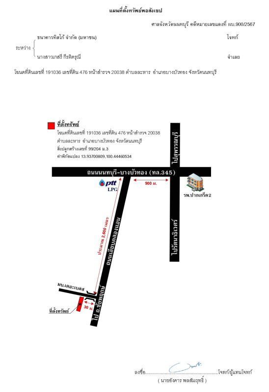 ทาวน์เฮ้าส์ นนทบุรี บางบัวทอง ละหาร 1827900