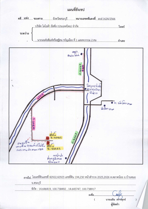 ที่ดินเปล่า สระบุรี บ้านหมอ ตลาดน้อย 867500