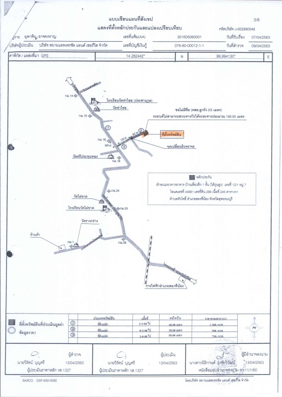 บ้านเดี่ยว สุพรรณบุรี สองพี่น้อง หัวโพธิ์ 763200