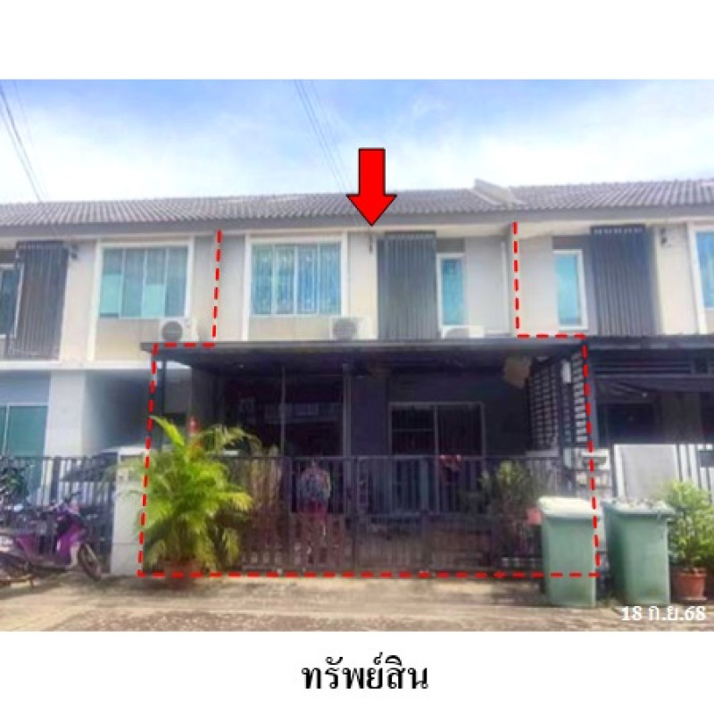 ทาวน์เฮ้าส์ พฤกษาวิลล์ พหลโยธิน (ม.กรุงเทพ) ปทุมธานี คลองหลวง คลองหนึ่ง 1905000