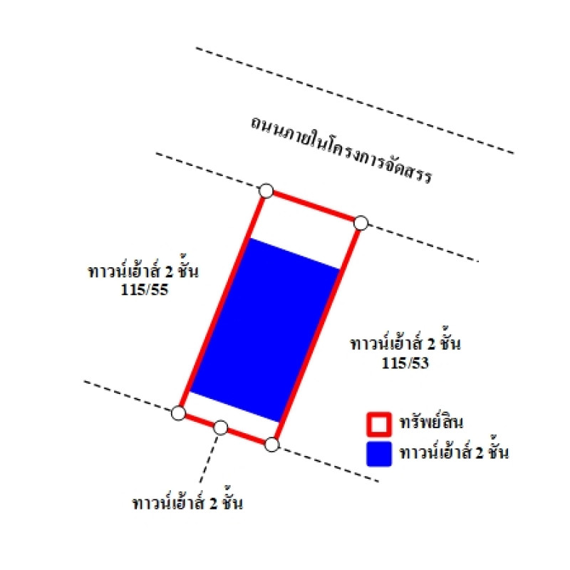 ทาวน์เฮ้าส์ เอสเกต ปทุมธานี เมืองปทุมธานี บางเดื่อ 2645000