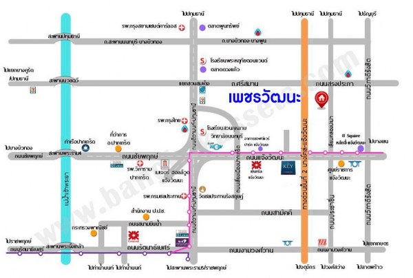 บ้านเดี่ยว เพชรวัฒนะ เลียบคลองประปา นนทบุรี ปากเกร็ด บ้านใหม่ 5990000