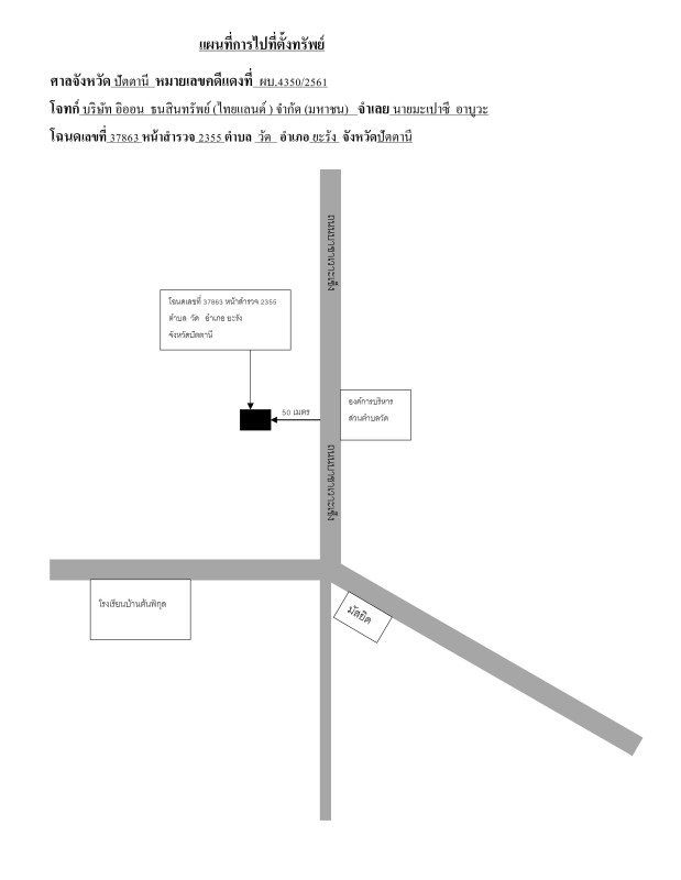 ที่ดินเปล่า ปัตตานี ยะรัง วัด 91476
