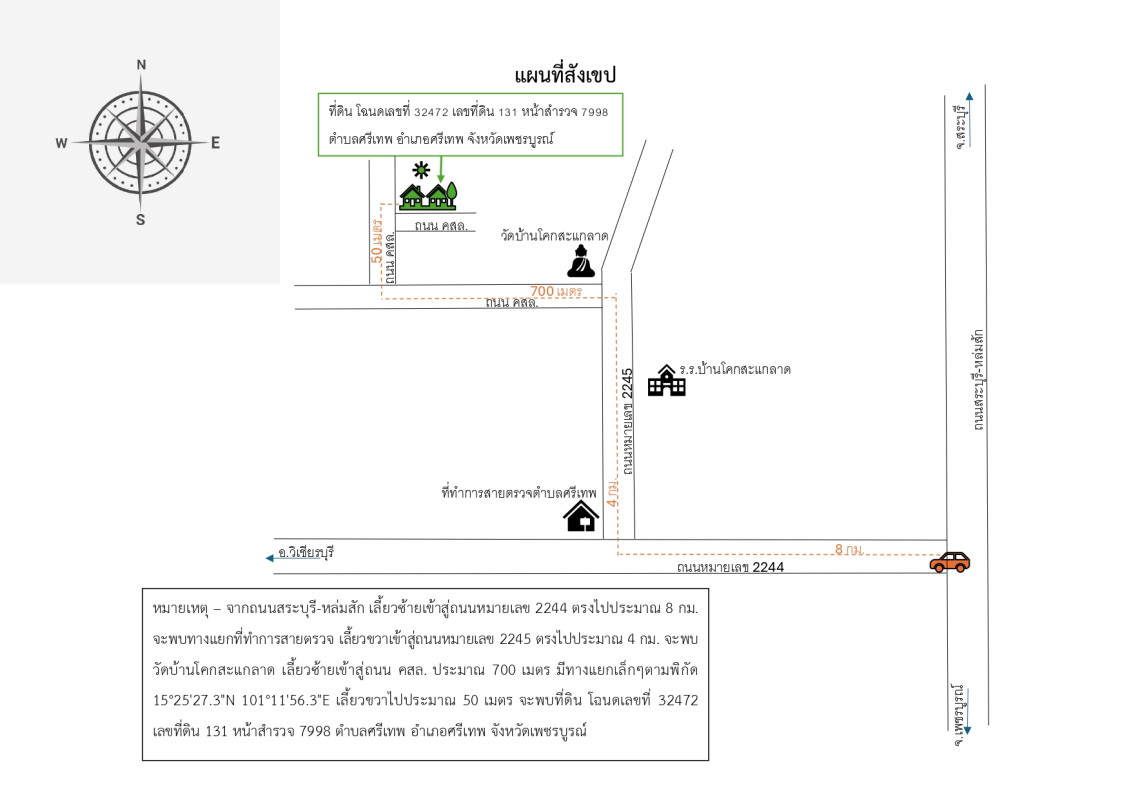 บ้านเดี่ยว เพชรบูรณ์ ศรีเทพ ศรีเทพ 702880
