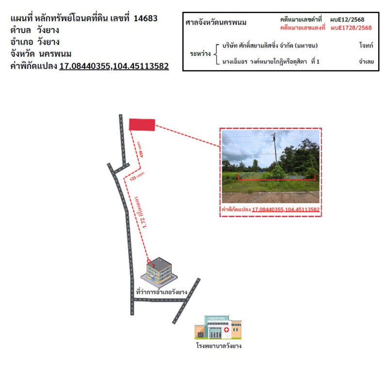 บ้านเดี่ยว นครพนม วังยาง วังยาง 411660