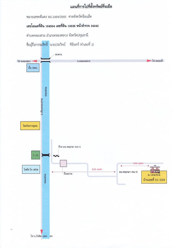 ทาวน์เฮ้าส์ ปทุมธานี คลองหลวง คลองสาม 1065303