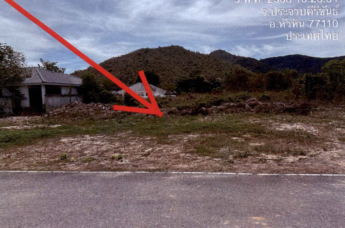 Residential land/lot Prachuap Khiri Khan Hua Hin Thap Tai 175000
