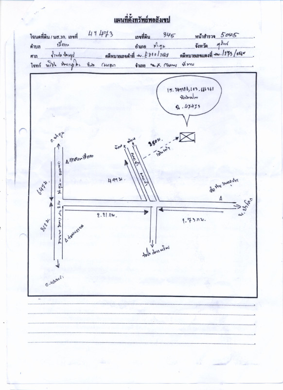 ที่ดินเปล่า สุรินทร์ ท่าตูม เมืองแก 120000