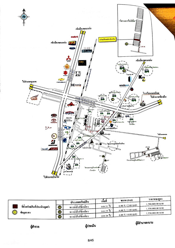 ทาวน์เฮ้าส์ ขอนแก่น เมืองขอนแก่น เมืองเก่า 435200