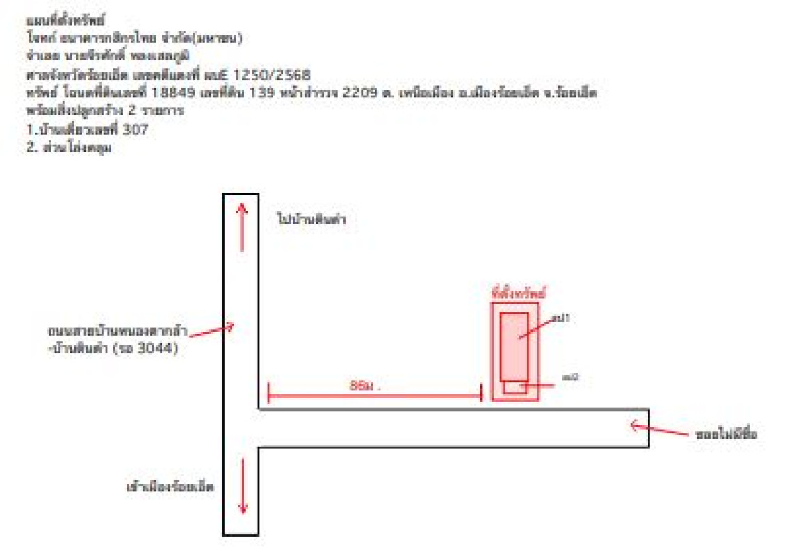 ทาวน์เฮ้าส์ ร้อยเอ็ด เมืองร้อยเอ็ด เหนือเมือง 692960