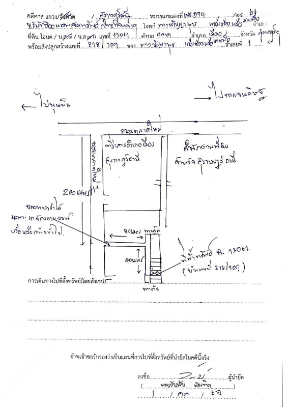ทาวน์เฮ้าส์ สุราษฎร์ธานี เมืองสุราษฎร์ธานี ตลาด 335060