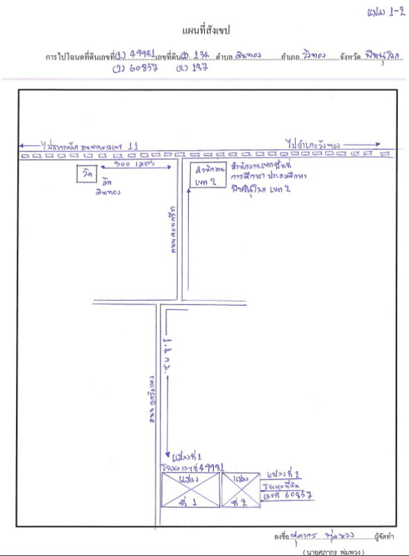Residential land/lot Phitsanulok Wang Thong Din Thong 390358