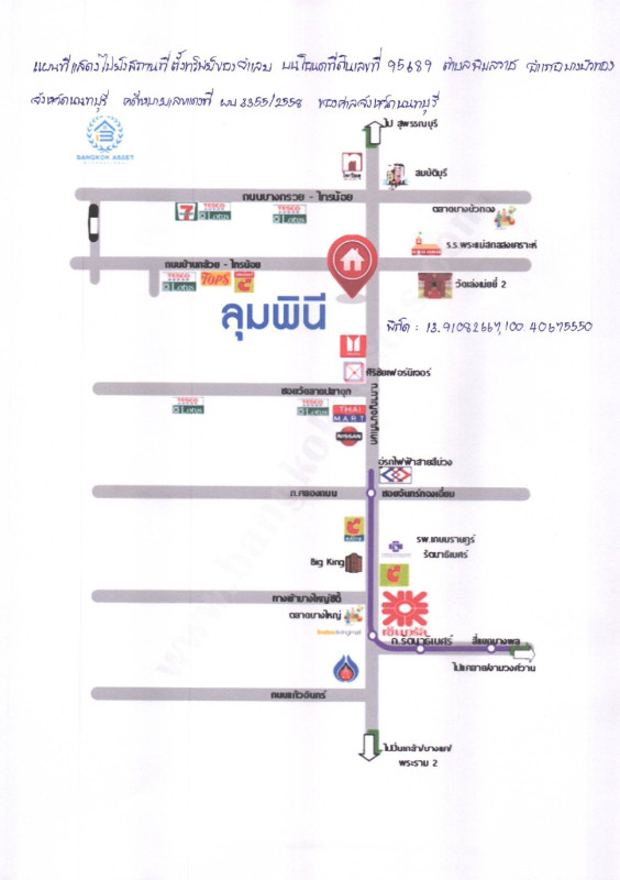 ทาวน์เฮ้าส์ นนทบุรี บางบัวทอง พิมลราช 1694000
