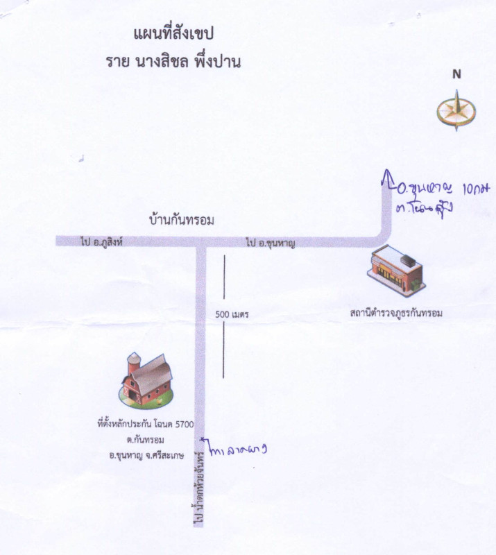 บ้านเดี่ยว ศรีสะเกษ ขุนหาญ กันทรอม 3000000