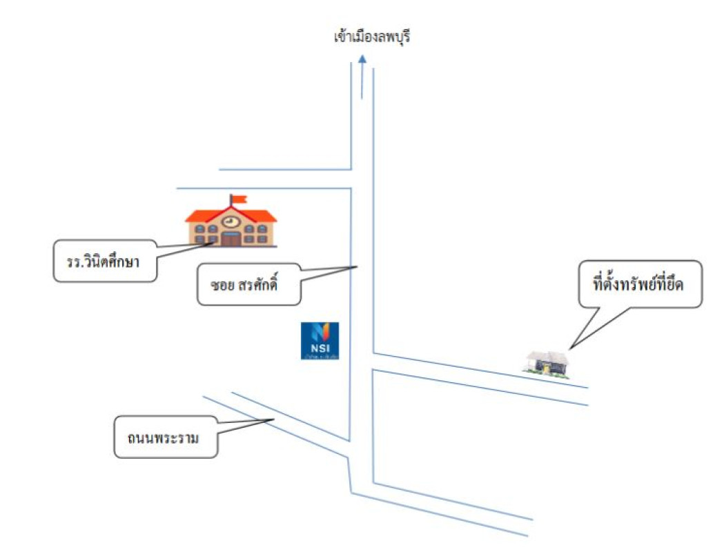 ทาวน์เฮ้าส์ ลพบุรี เมืองลพบุรี ท่าหิน 565600