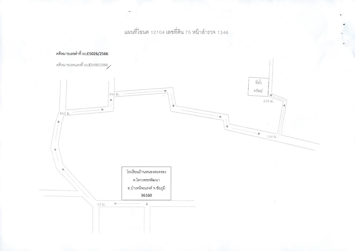 ที่ดินเปล่า ชัยภูมิ บำเหน็จณรงค์ โคกเริงรมย์ 392000