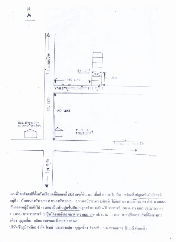 บ้านเดี่ยว ชัยภูมิ หนองบัวระเหว หนองบัวระเหว 219700