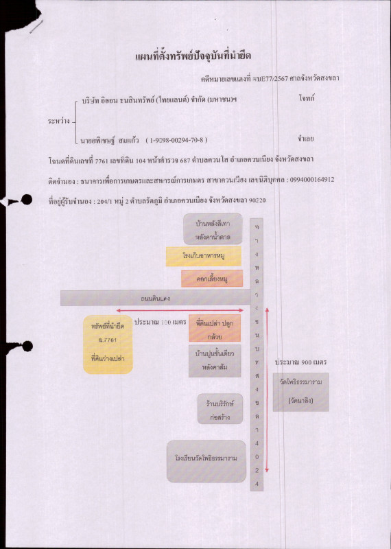 ที่ดินเปล่า สงขลา ควนเนียง ควนโส 229050