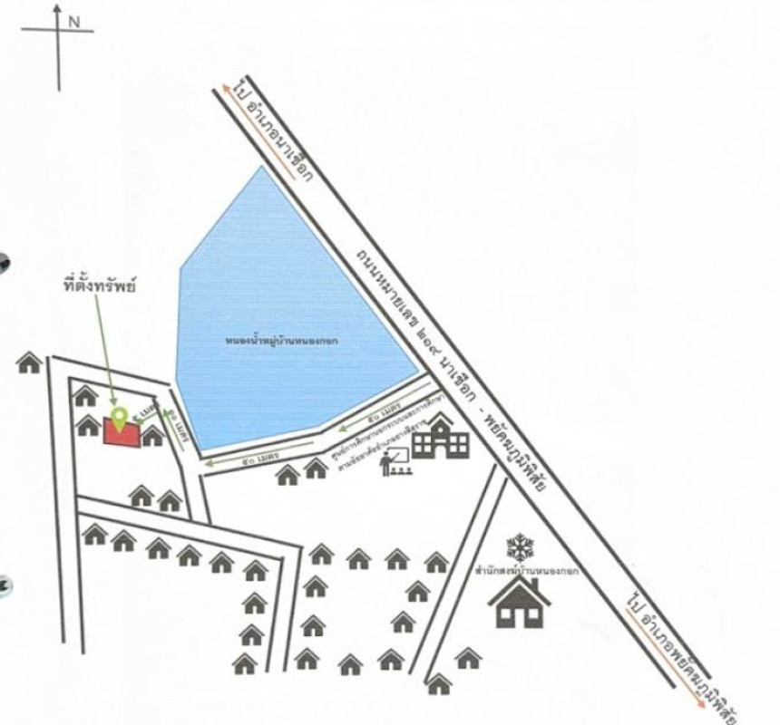 ที่ดินเปล่า มหาสารคาม ยางสีสุราช ยางสีสุราช 6890