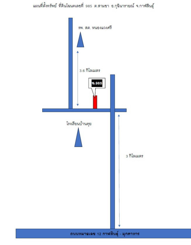 บ้านเดี่ยว กาฬสินธุ์ กุฉินารายณ์ สามขา 2350000