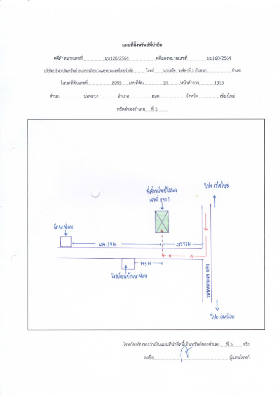 บ้านเดี่ยว เชียงใหม่ ฮอด บ่อหลวง 5658073