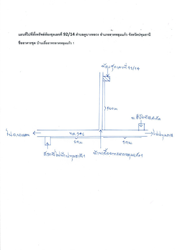 คอนโด ปทุมธานี ลาดหลุมแก้ว คูบางหลวง 407168