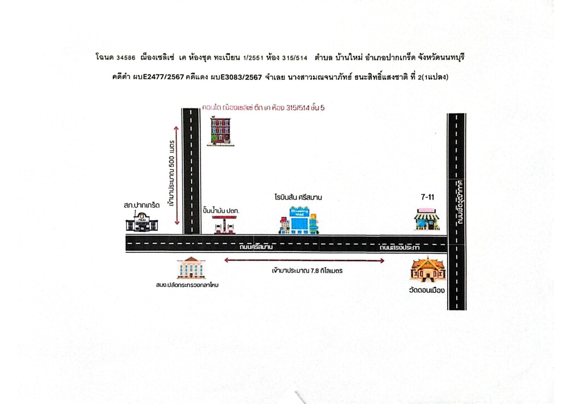 คอนโด นนทบุรี ปากเกร็ด บ้านใหม่ 861678