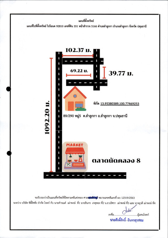 ทาวน์เฮ้าส์ ปทุมธานี ลำลูกกา ลำลูกกา 974250