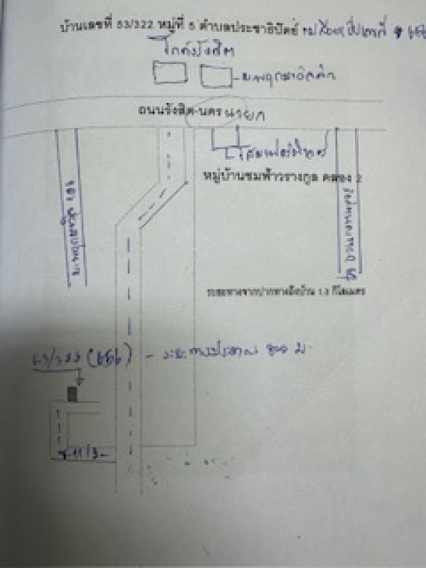 ทาวน์เฮ้าส์ ปทุมธานี ธัญบุรี ประชาธิปัตย์ 1081800