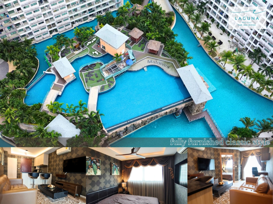 คอนโด ลากูน่า บีช รีสอร์ท จอมเทียน มัลดีฟส์ ชลบุรี บางละมุง หนองปรือ 2300000