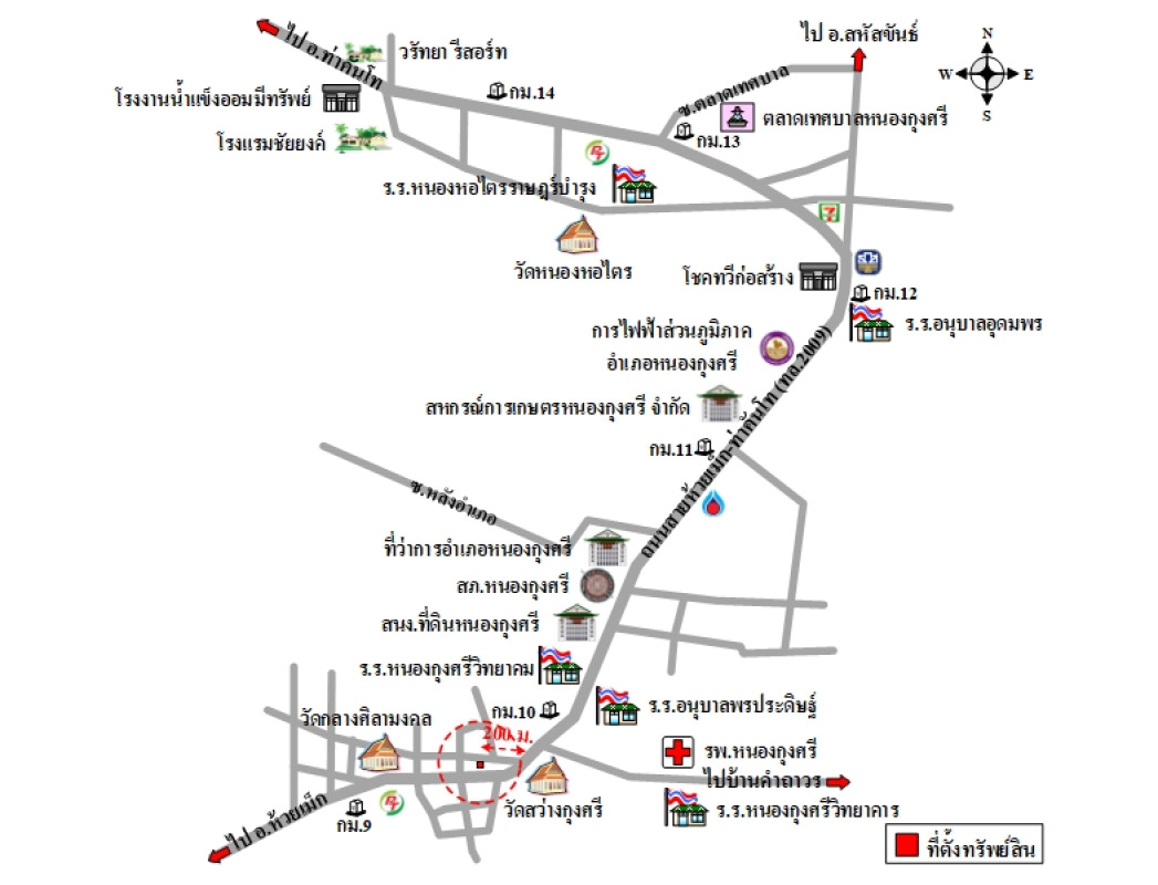 บ้านเดี่ยว กาฬสินธุ์ หนองกุงศรี หนองกุงศรี 1650000