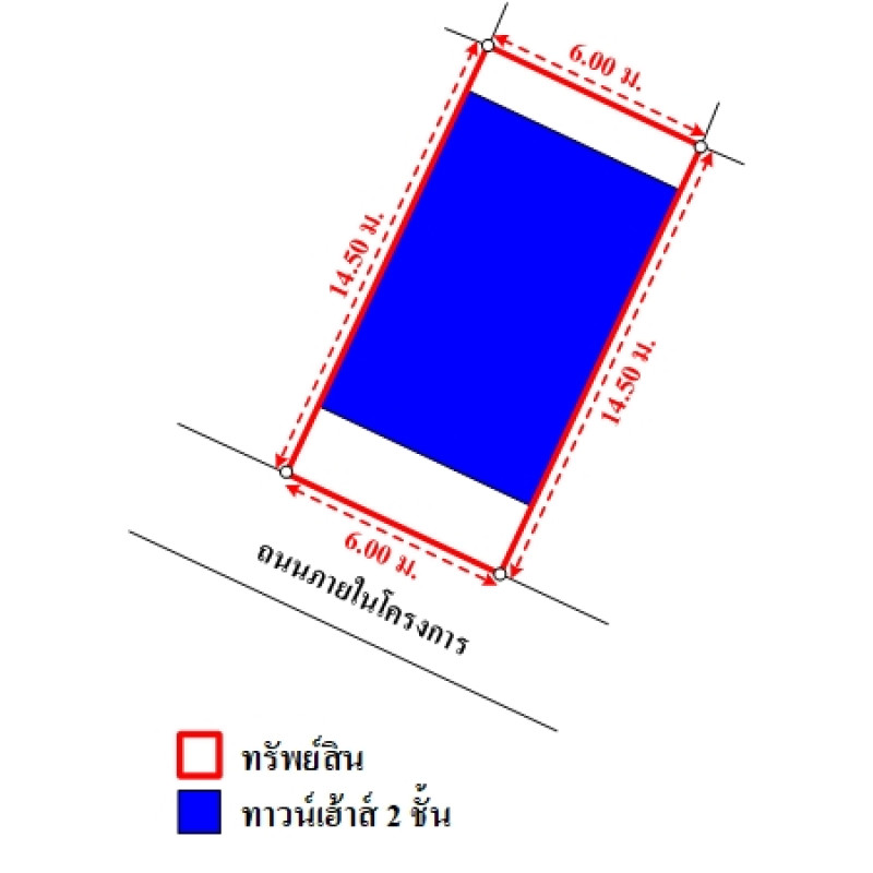 ทาวน์เฮ้าส์ เดอะเซ็นทรัล 2 อัสสัมชัญ-ศรีราชา ชลบุรี ศรีราชา สุรศักดิ์ 1863000