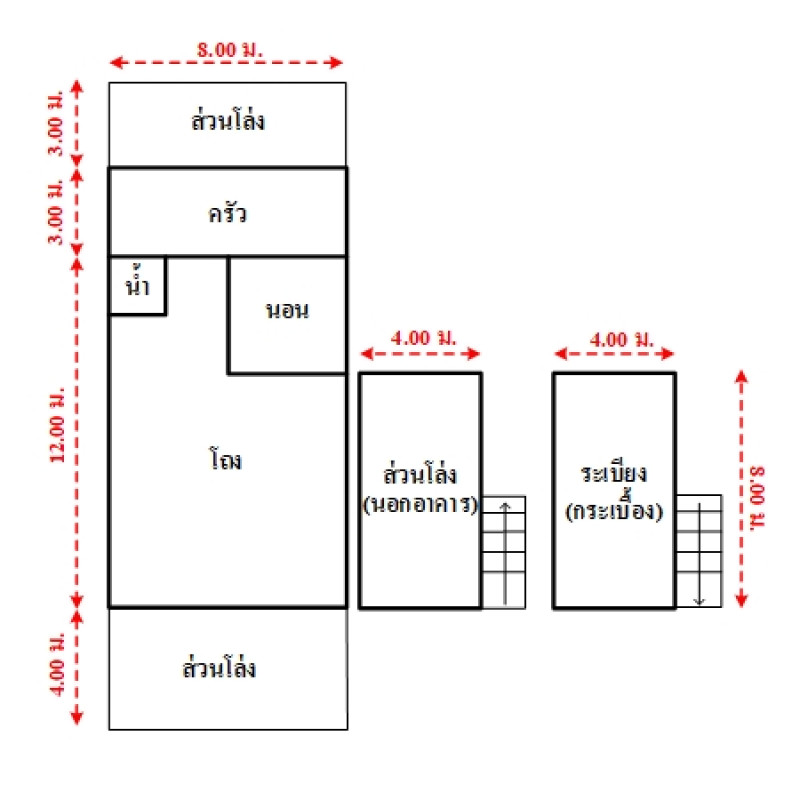บ้านเดี่ยว พิษณุโลก นครไทย นครไทย 1513000