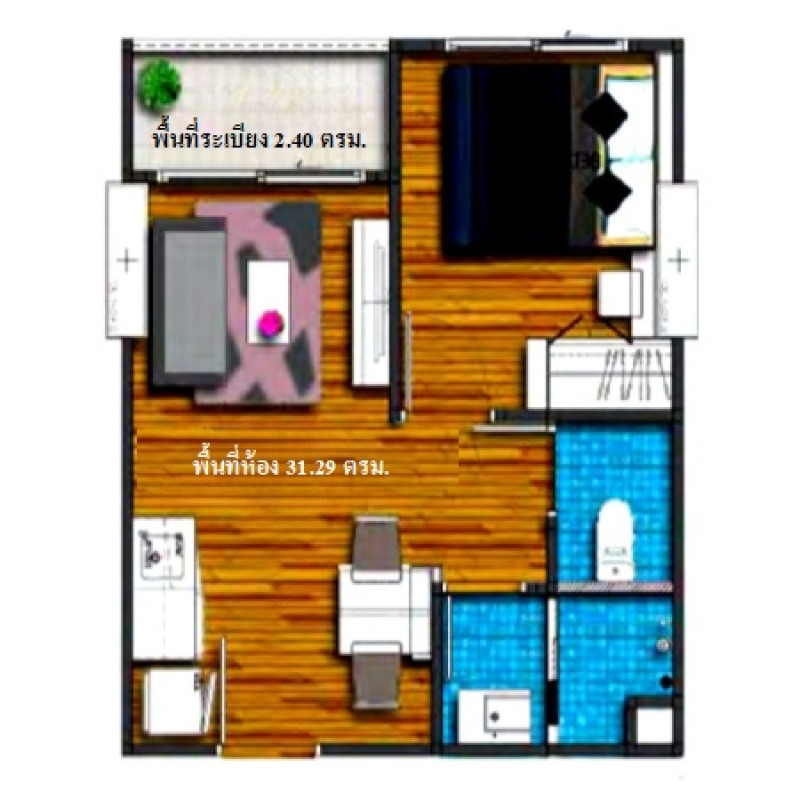 คอนโด เดอะทรัสต์ คอนโด หัวหิน ประจวบคีรีขันธ์ หัวหิน หัวหิน 2035000